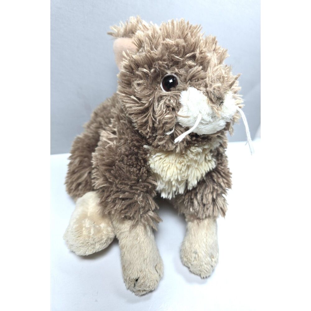 Vtg. Ty Classic Orchard Bunny Stuffed Animal Toy Fluffy Floppy Brown White